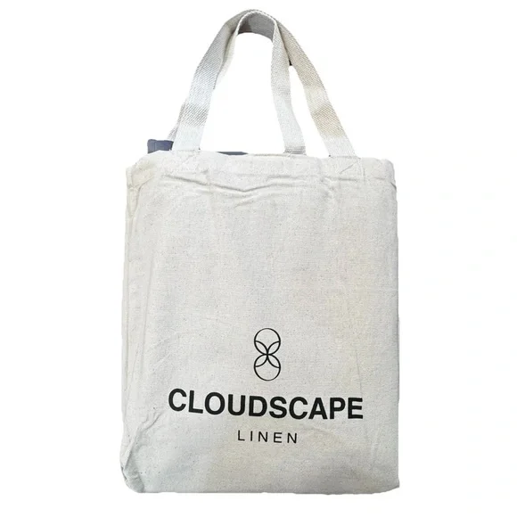 Cloudscape Linen Luxury Full Sheet Set 100% Egyptian Cotton 1000 Thread C. Gray - Picture 4 of 5